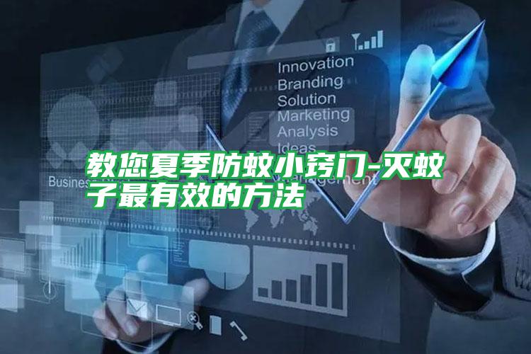 教您夏季防蚊小竅門-滅蚊子最有效的方法