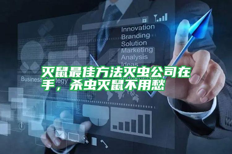 滅鼠最佳方法滅蟲公司在手，殺蟲滅鼠不用愁
