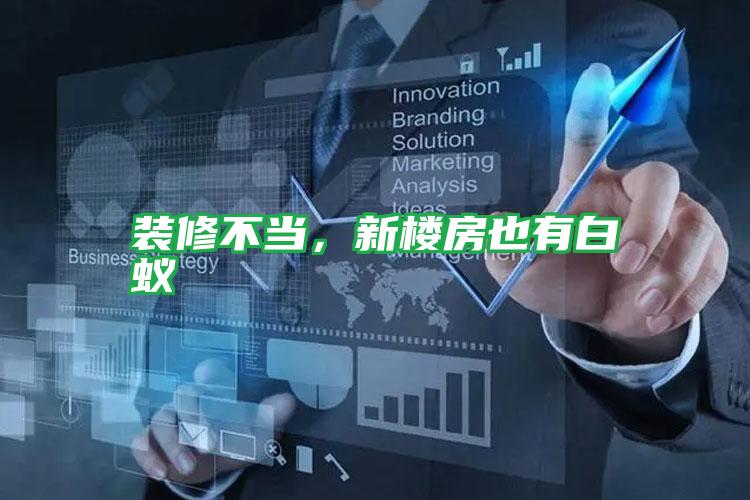 裝修不當(dāng)，新樓房也有白蟻