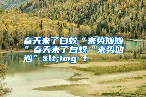 春天來了白蟻“來勢(shì)洶洶”春天來了白蟻“來勢(shì)洶洶”<img t