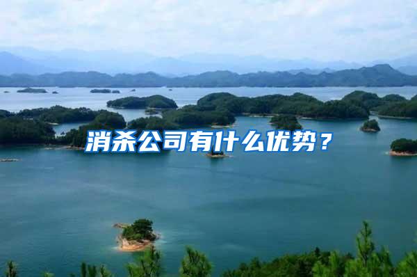 消殺公司有什么優(yōu)勢(shì)？