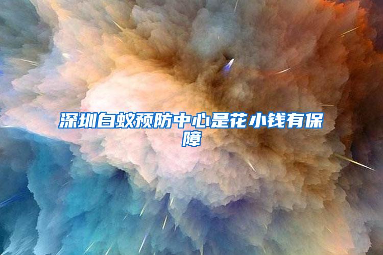 深圳白蟻預防中心是花小錢有保障